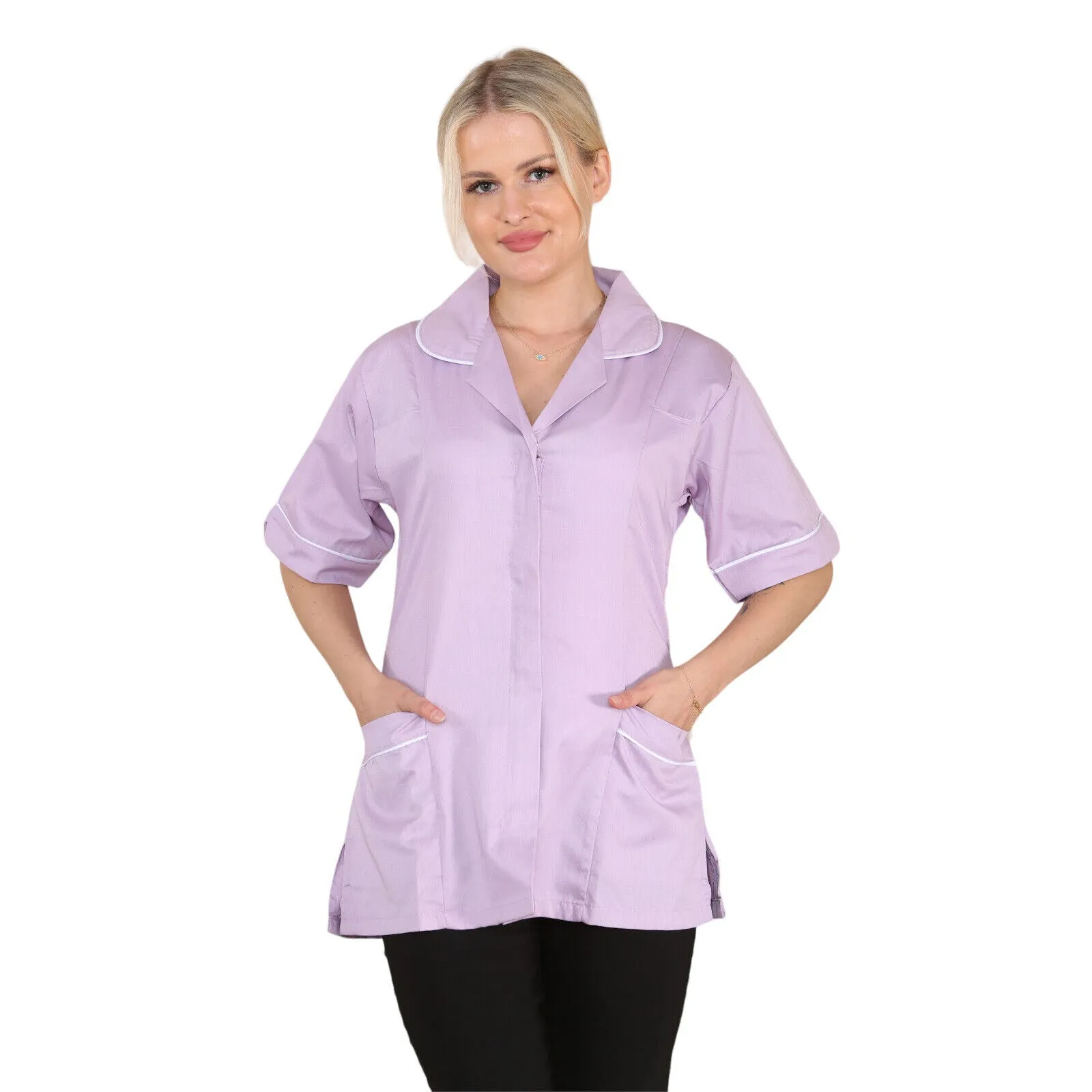 HEALTHCARE NURSING BEAUTY TUNICS WOMAN LADIES GIRLS UNIFORM CARERS SHIRTS TOP