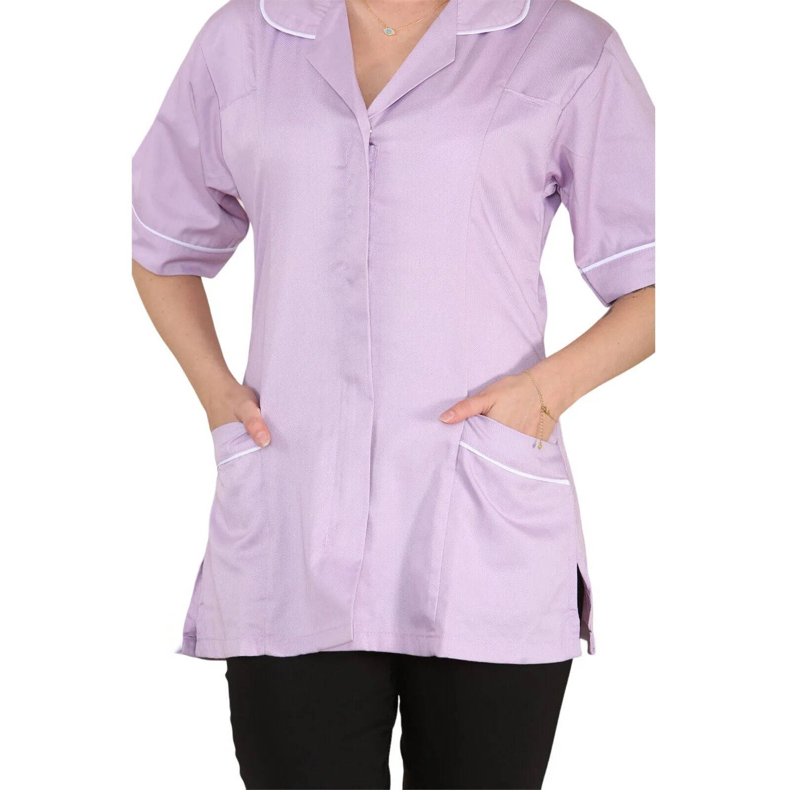 HEALTHCARE NURSING BEAUTY TUNICS WOMAN LADIES GIRLS UNIFORM CARERS SHIRTS TOP