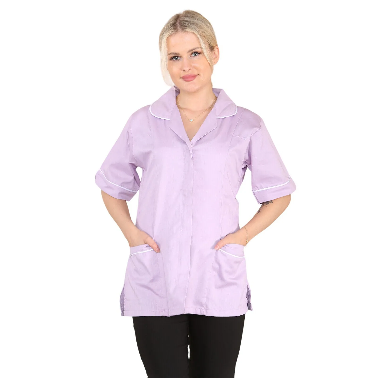 HEALTHCARE NURSING BEAUTY TUNICS WOMAN LADIES GIRLS UNIFORM CARERS SHIRTS TOP