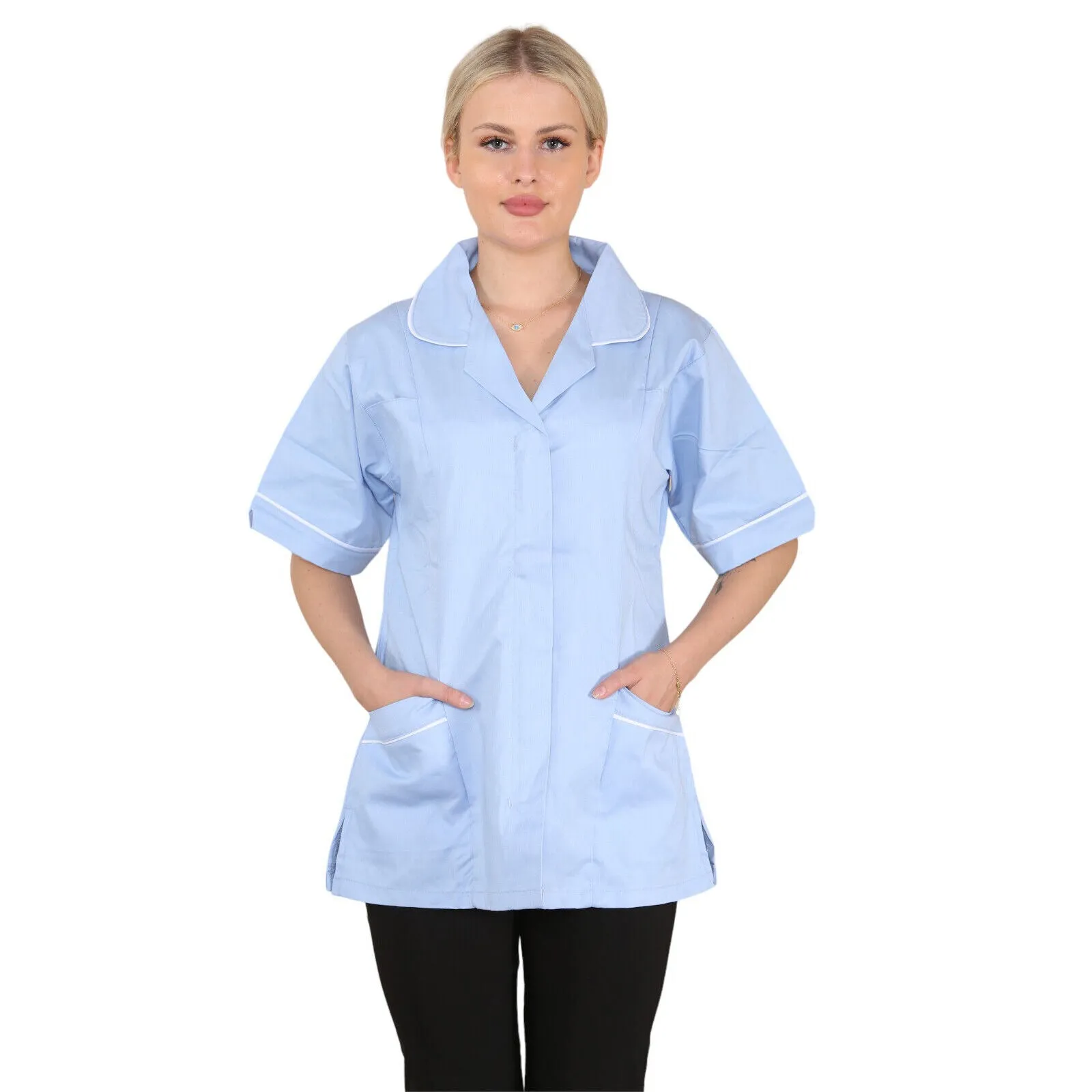 HEALTHCARE NURSING BEAUTY TUNICS WOMAN LADIES GIRLS UNIFORM CARERS SHIRTS TOP