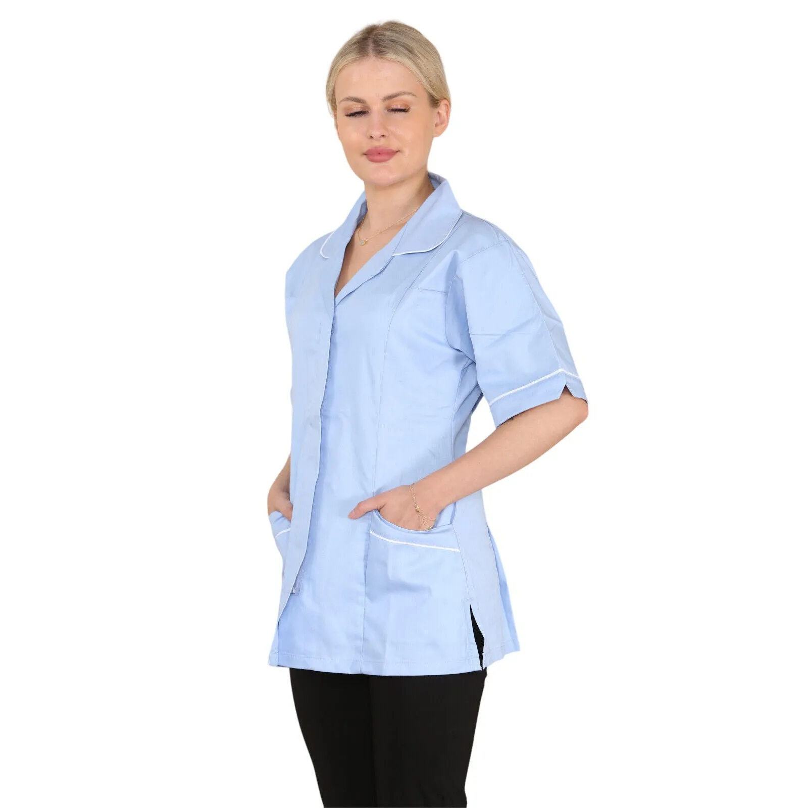 HEALTHCARE NURSING BEAUTY TUNICS WOMAN LADIES GIRLS UNIFORM CARERS SHIRTS TOP