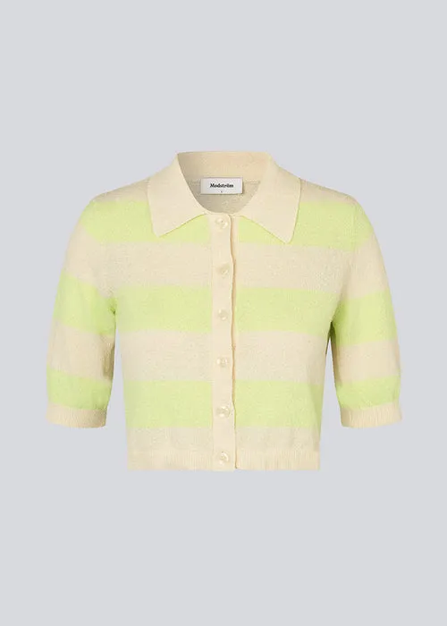 HollisterMD Cardigan Summer Sand - Butterfly Stripe