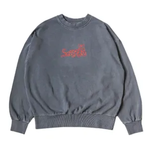 HOMIES W PRUNE CREWNECK