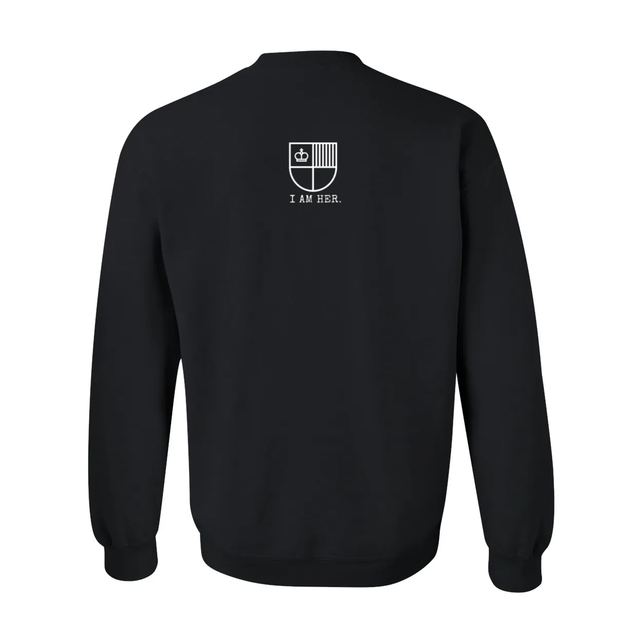 I AM HER Signature Women's Crewneck Sweater - Black