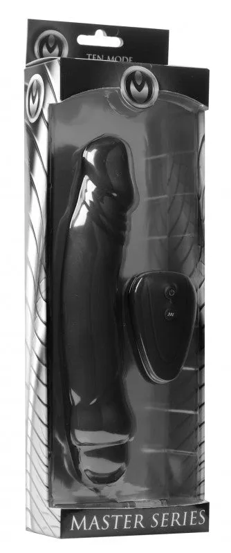 Ivan 10x Mode Remote Vibrating Dildo