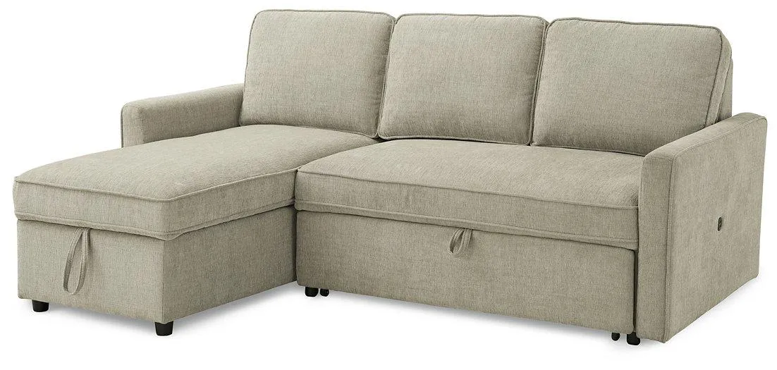 Kerle Fog 2-Piece Sectional with Pop Up Bed