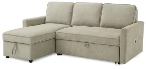 Kerle Fog 2-Piece Sectional with Pop Up Bed