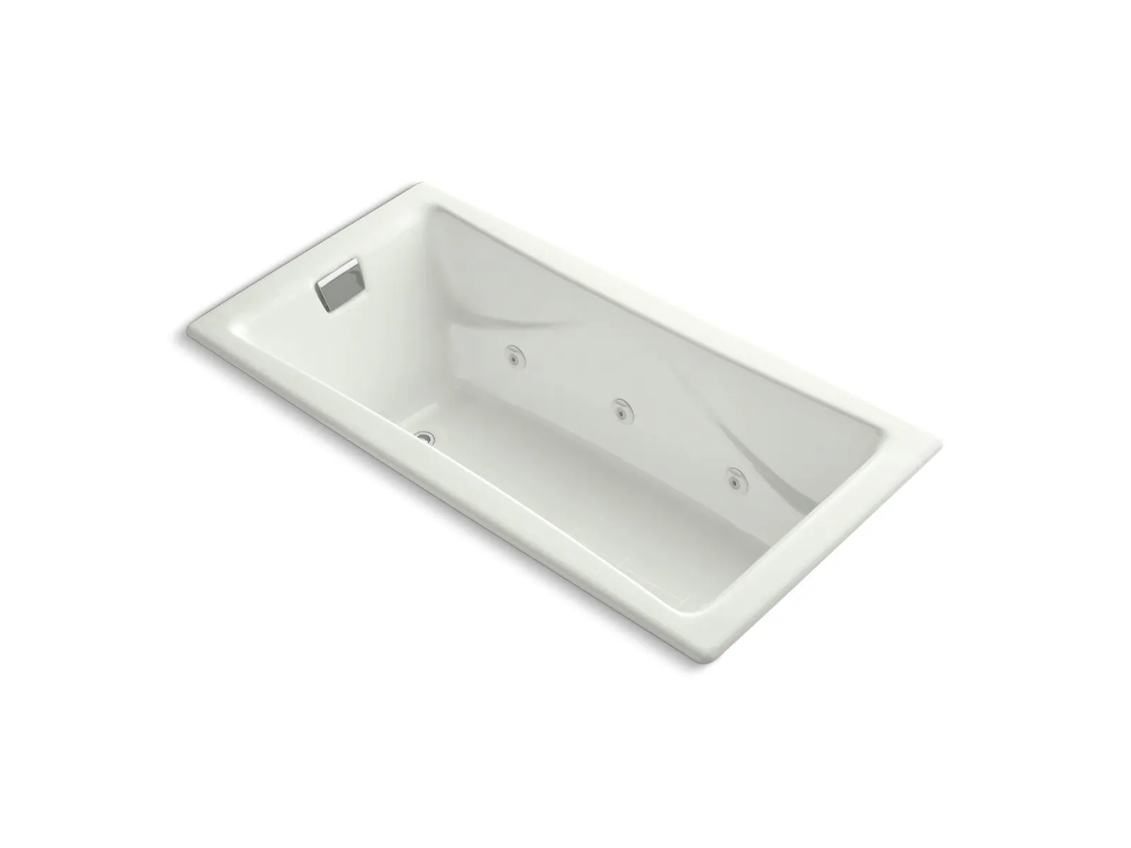KOHLER K-865-JHM Tea-for-Two 71-3/4" x 36" drop-in/undermount whirlpool bath