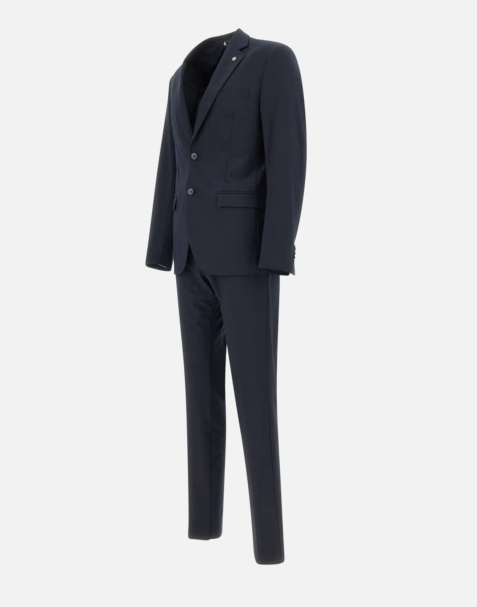 Manuel Ritz Stretch Viscose Two Piece Suit