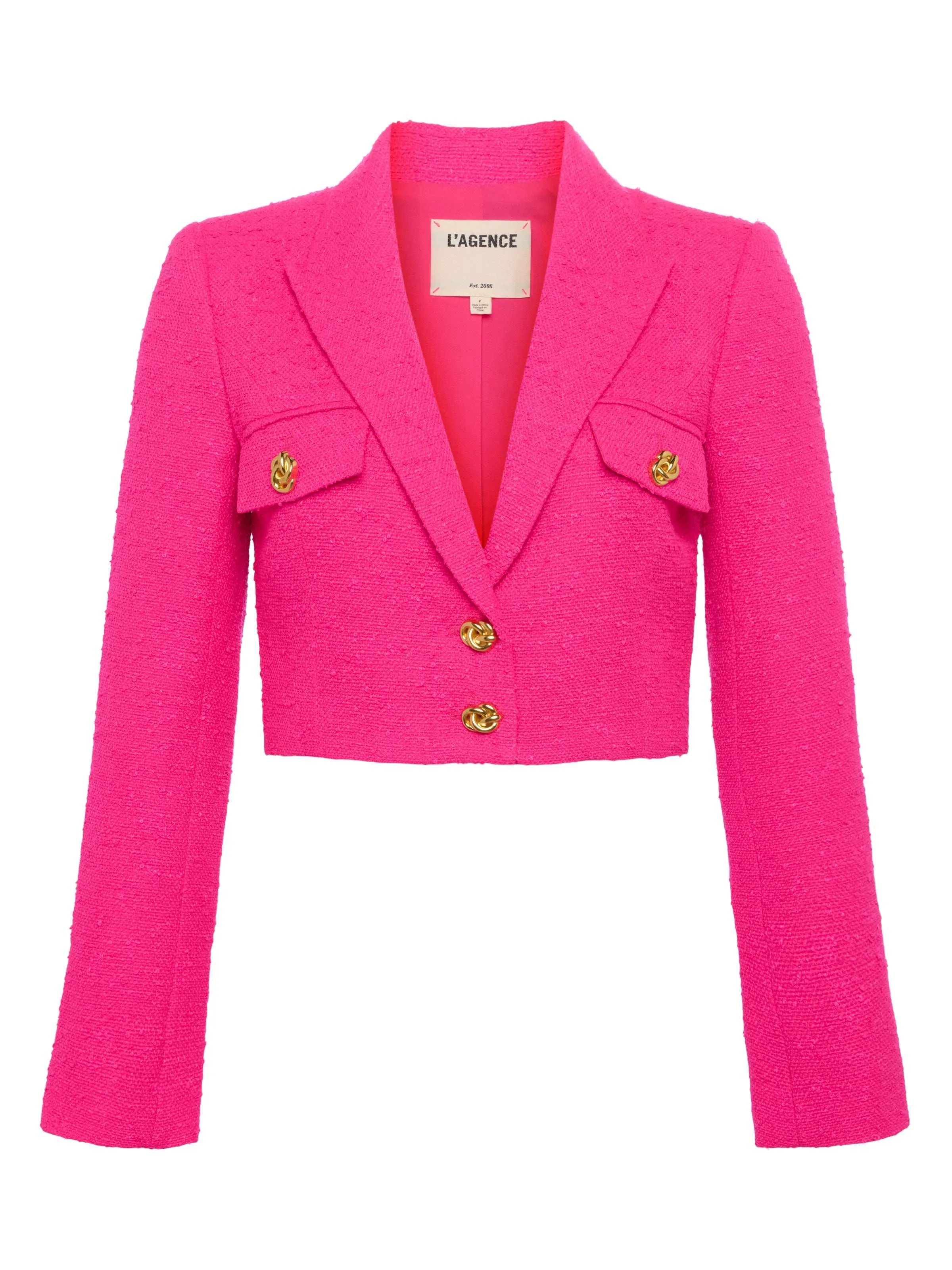 Maura Cropped Tweed Jacket