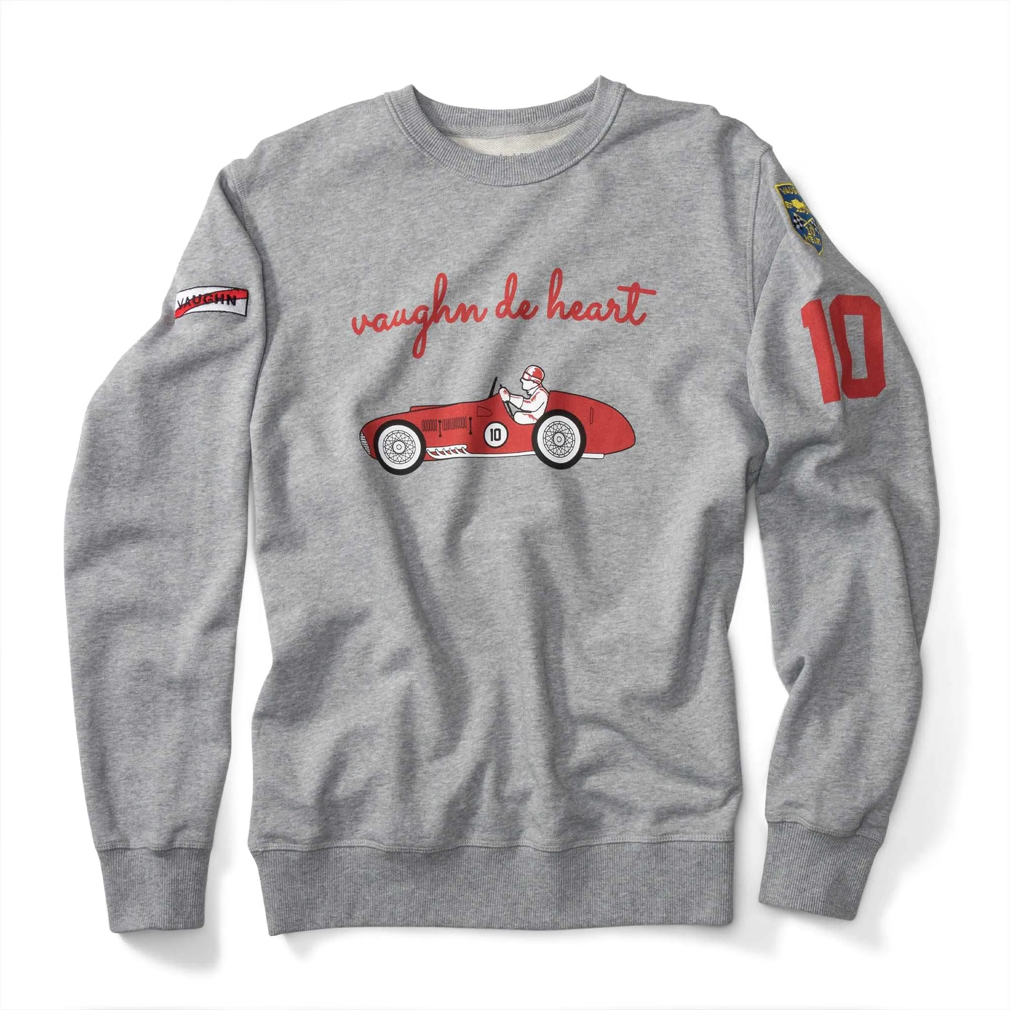 Men's - F1 Sweatshirt - Uno Zero Automobilismo Heather Grey Sweater