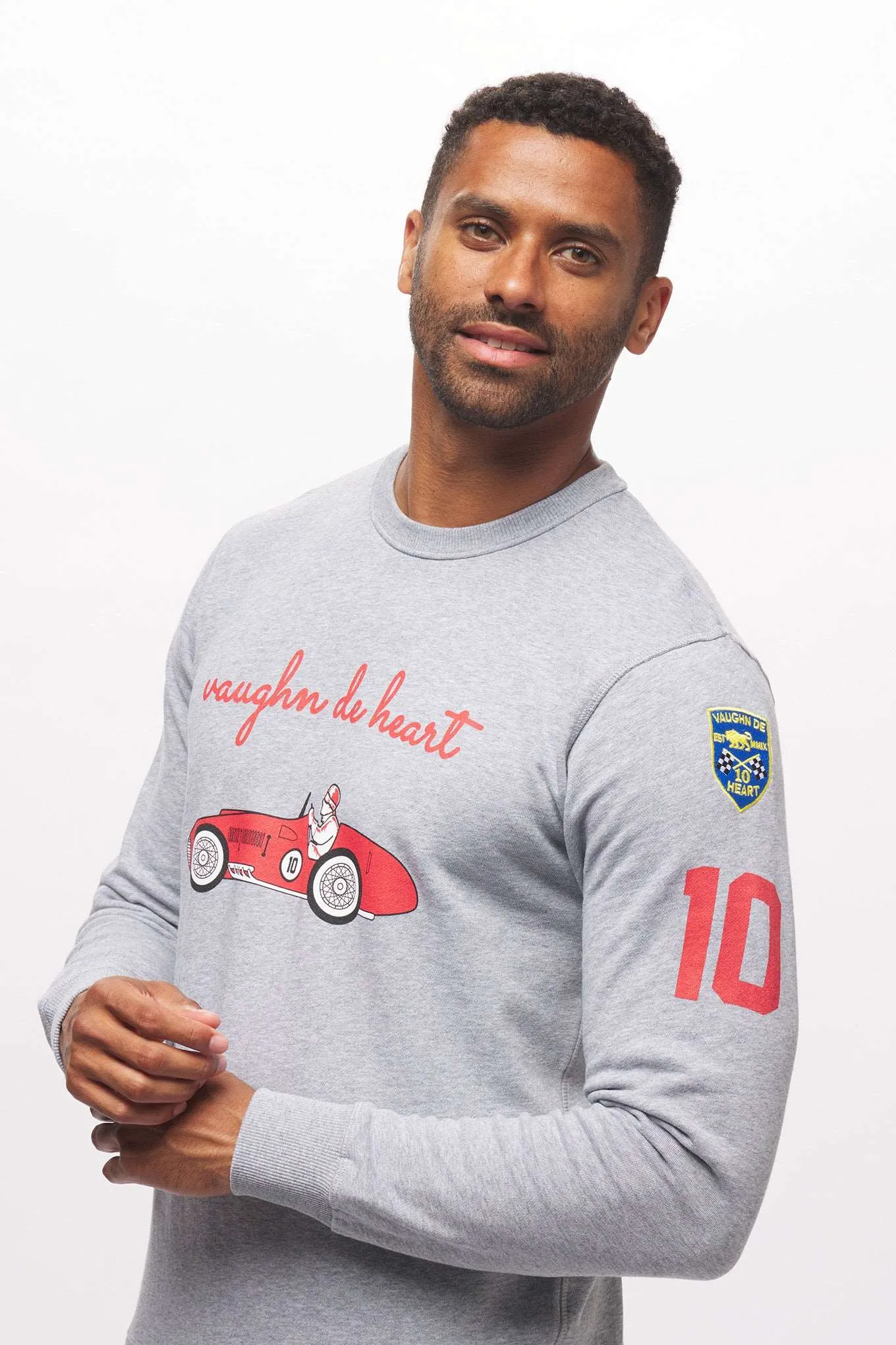 Men's - F1 Sweatshirt - Uno Zero Automobilismo Heather Grey Sweater