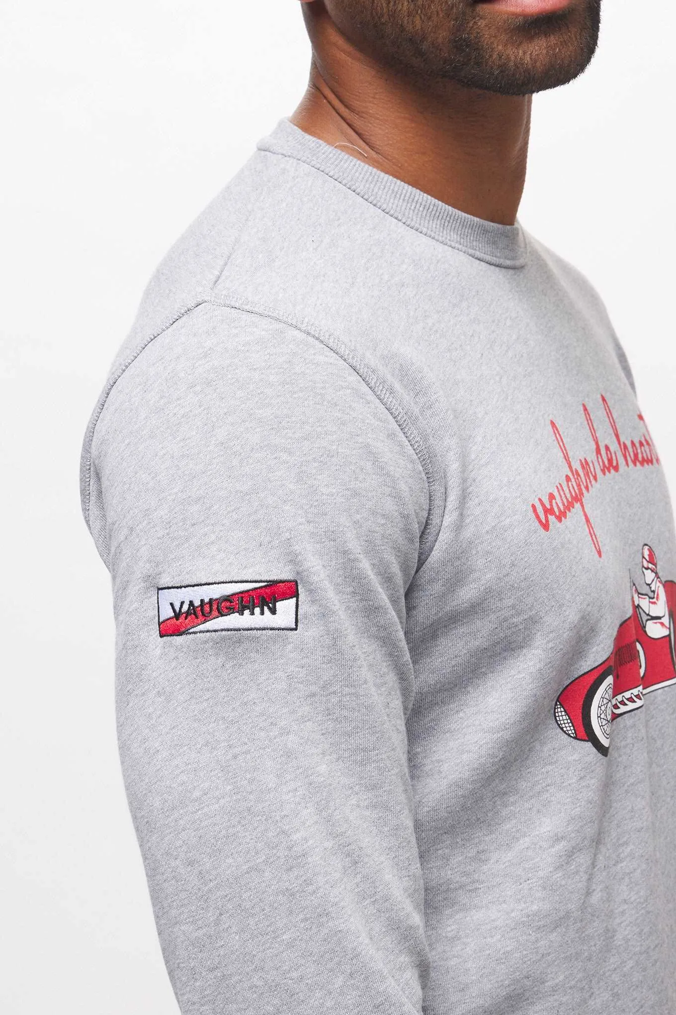 Men's - F1 Sweatshirt - Uno Zero Automobilismo Heather Grey Sweater