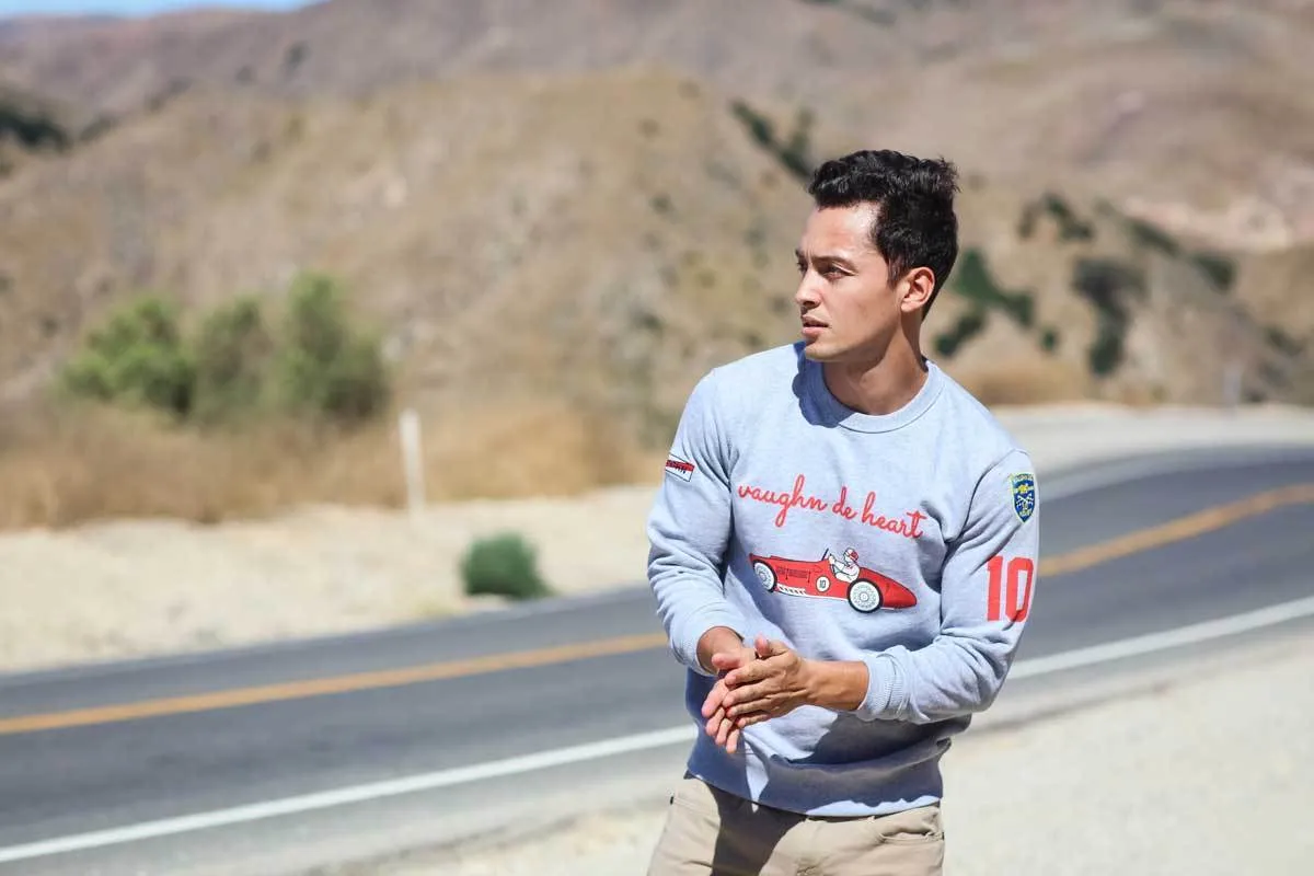 Men's - F1 Sweatshirt - Uno Zero Automobilismo Heather Grey Sweater