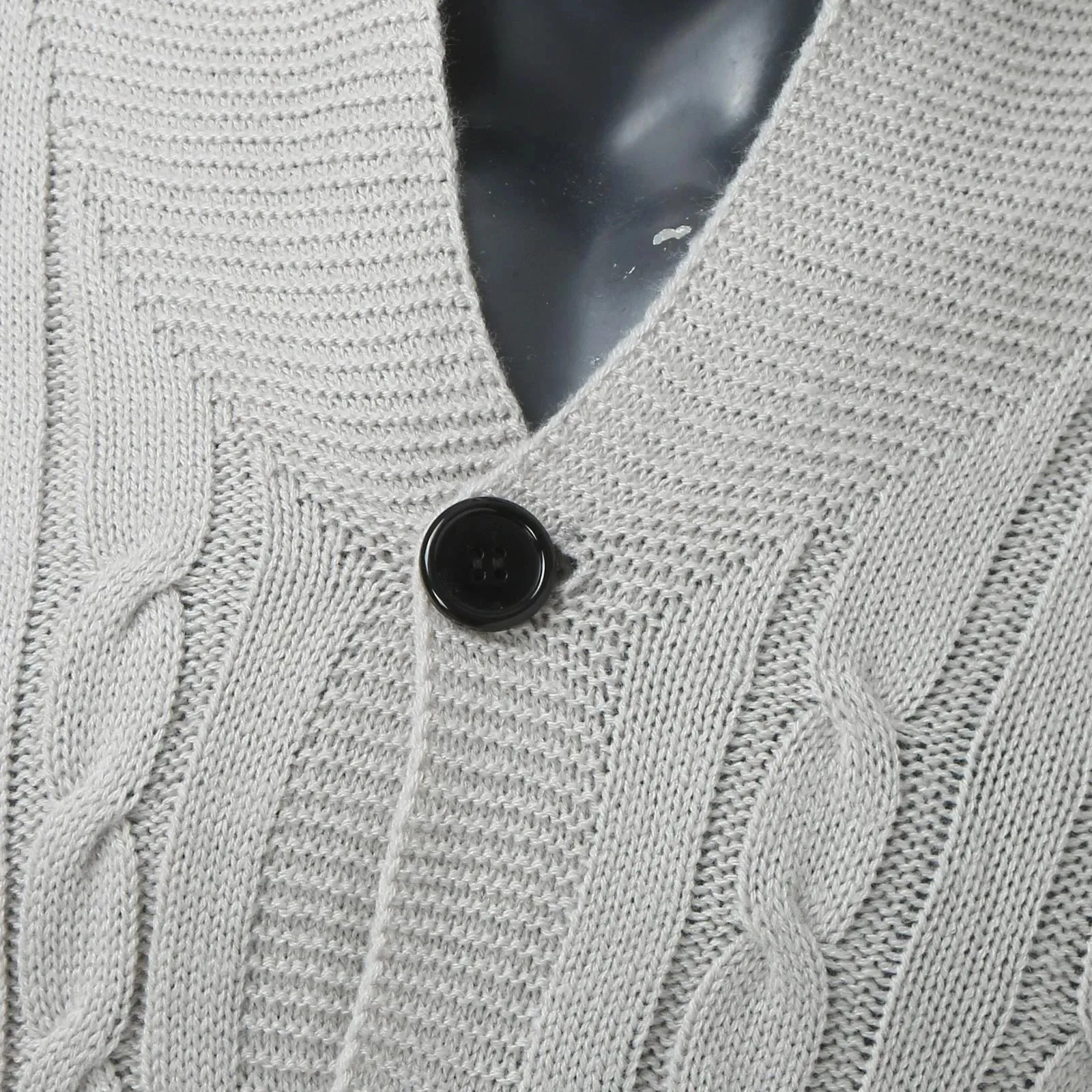 Mens Fashion England Style Knitted Cardigan Sweater 2024 New Shawl Collar Loose Fit Long Sleeve Single-Breasted Cardigans