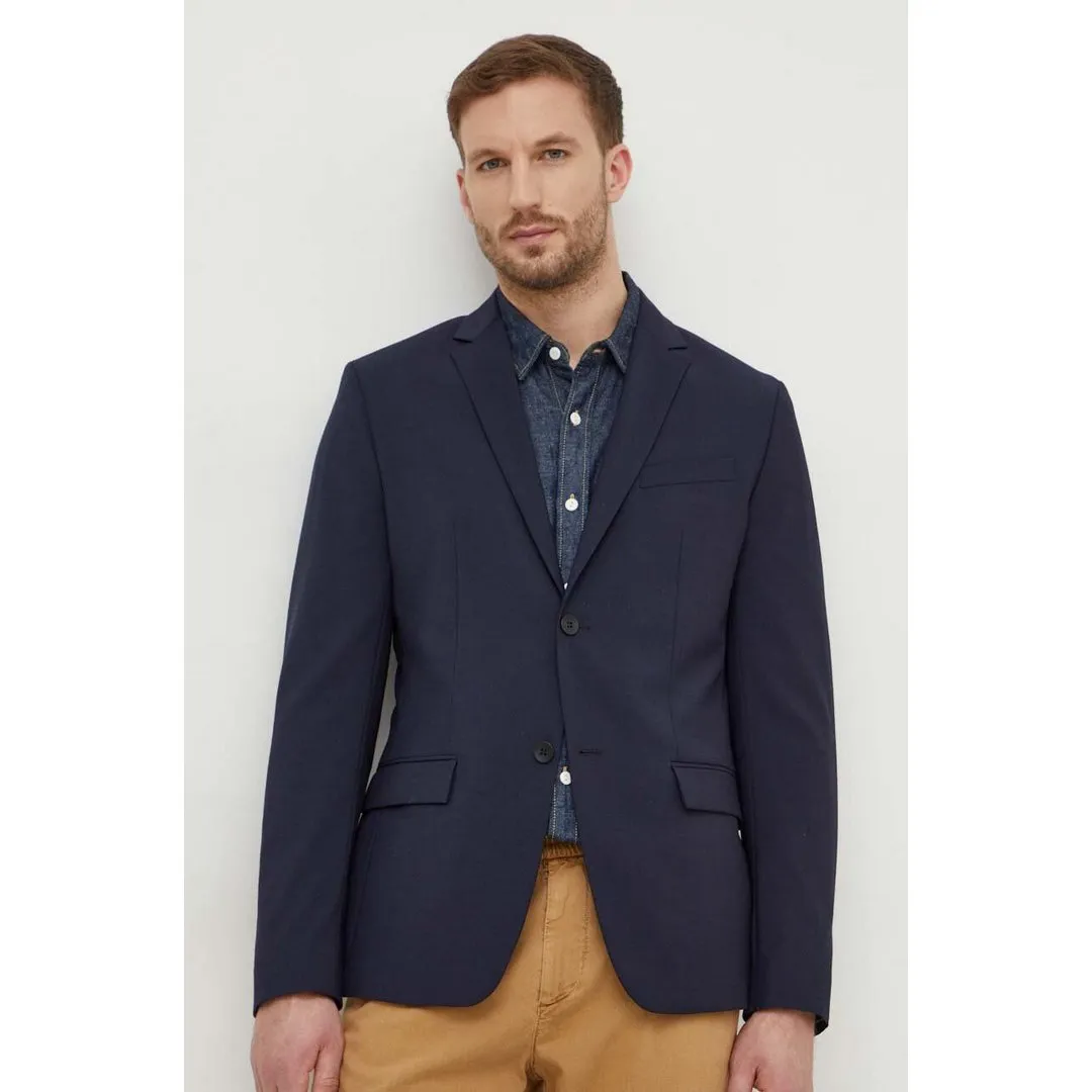 Modern Wool Blend Regular Blazer