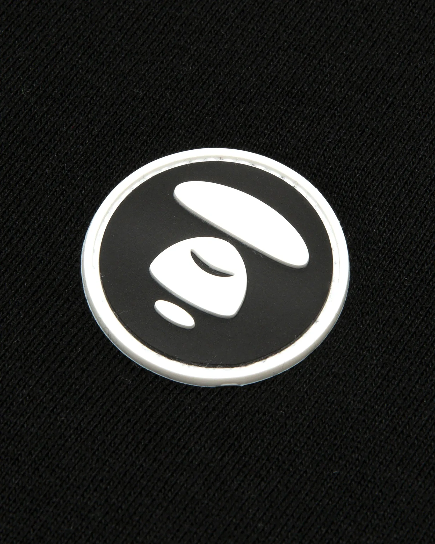 Moonface logo button down cardigan