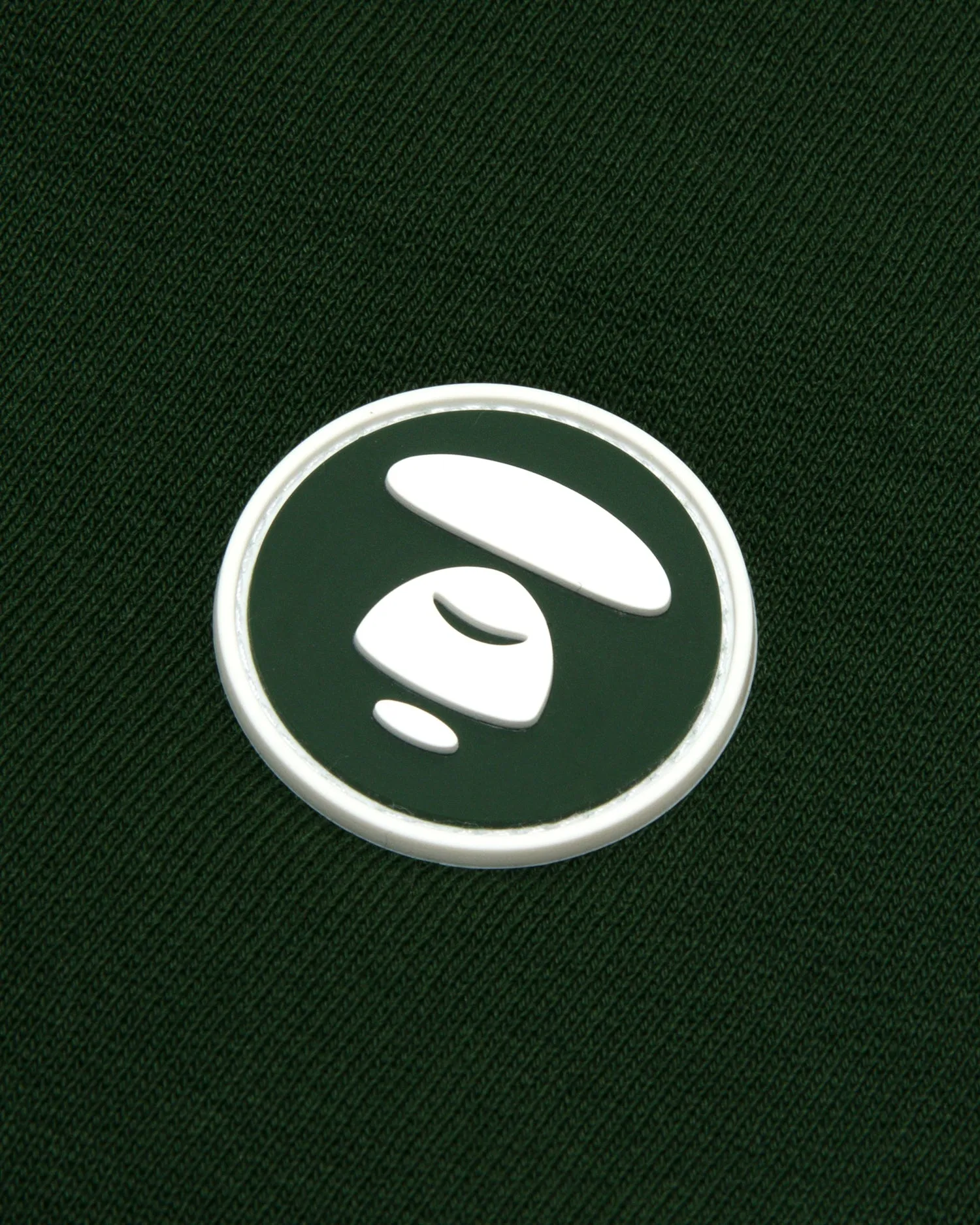 Moonface logo button down cardigan