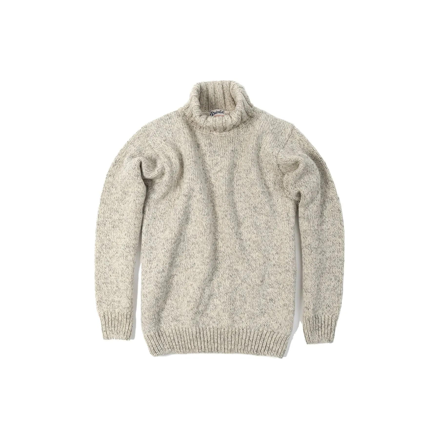 Nansen High Neck, Grey Melange