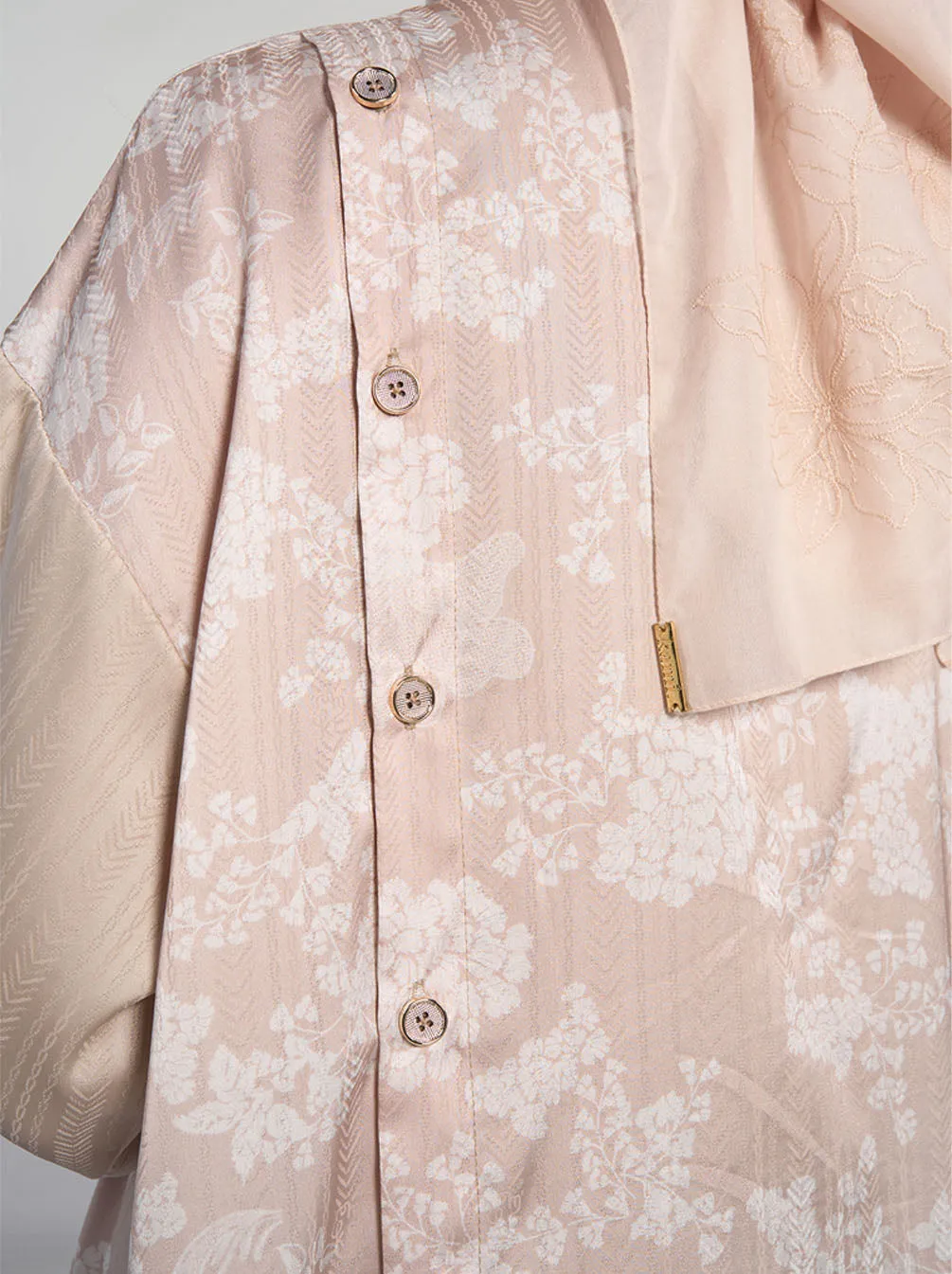 NAURA DROPSHOULDER TUNIC SAND