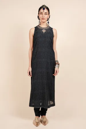 Navy Blue Tunic Set