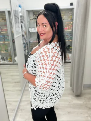 Nella Crochet Cardigan
