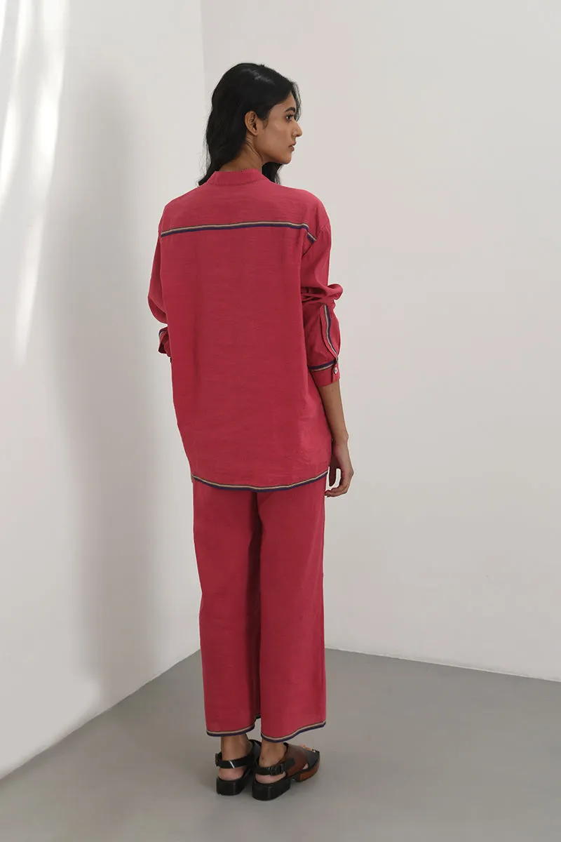 Nuoro crimson red pants