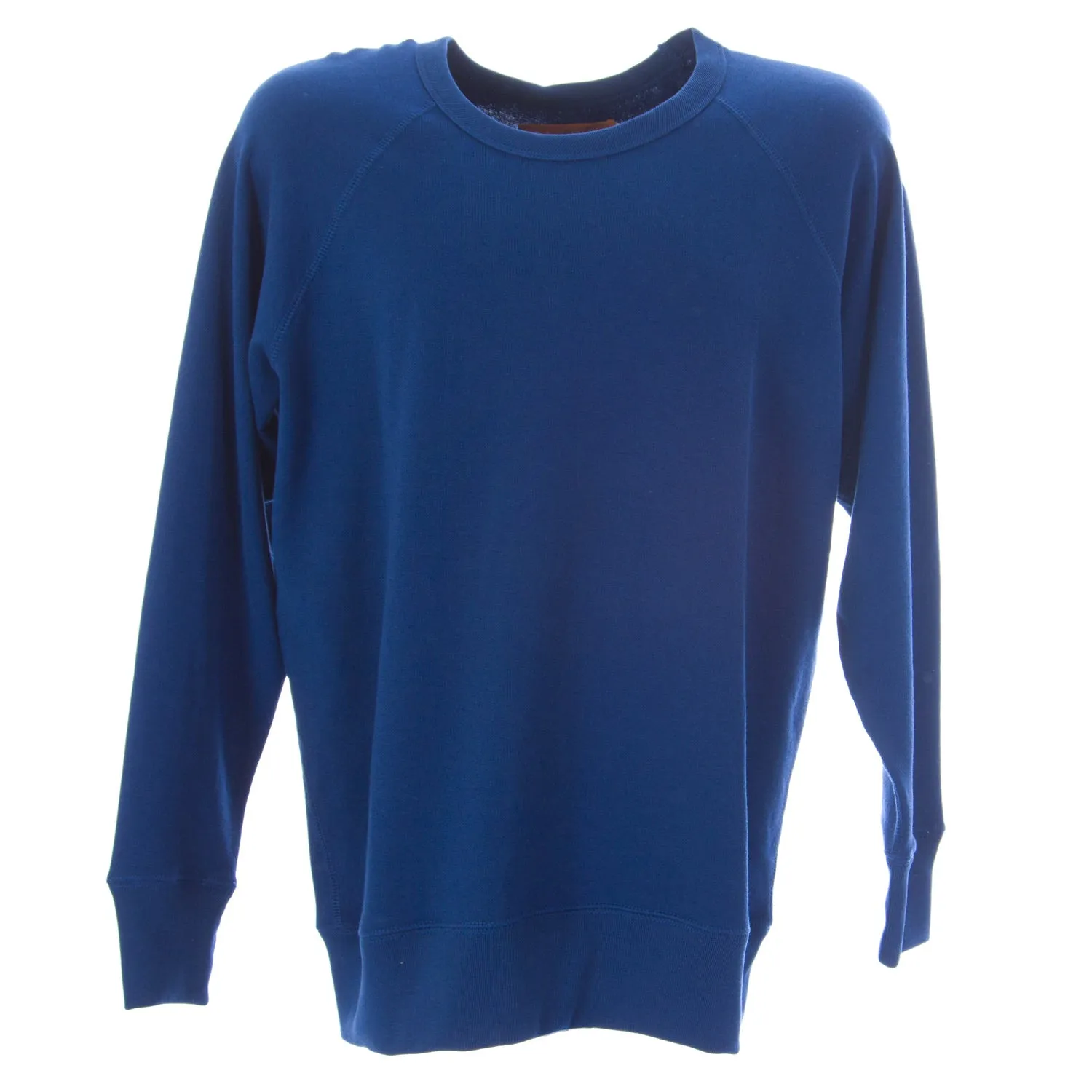 OLASUL Men's Navy Reversible Crewneck Sweatshirt $130 NEW