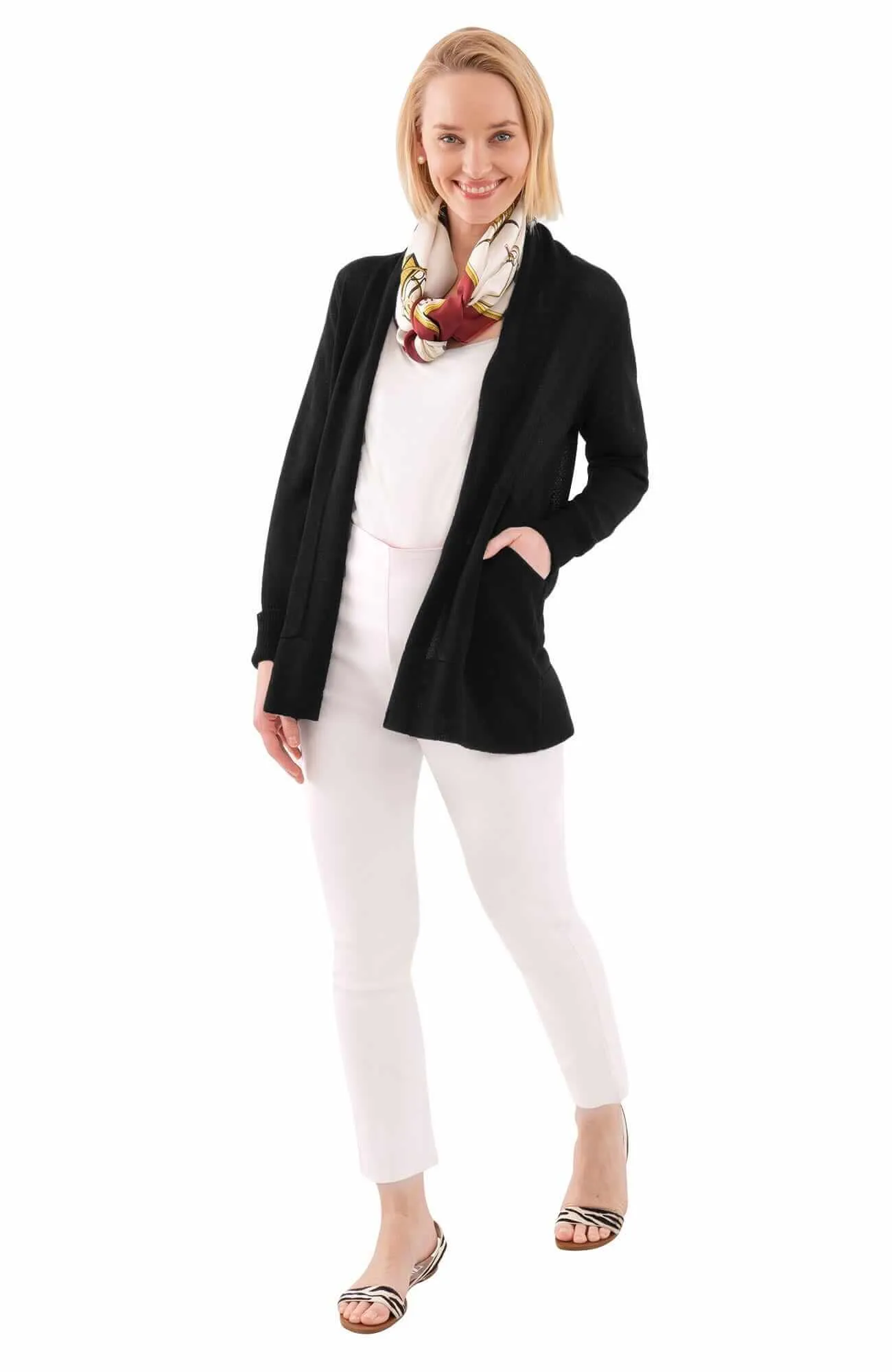 Open Cardigan Sweater