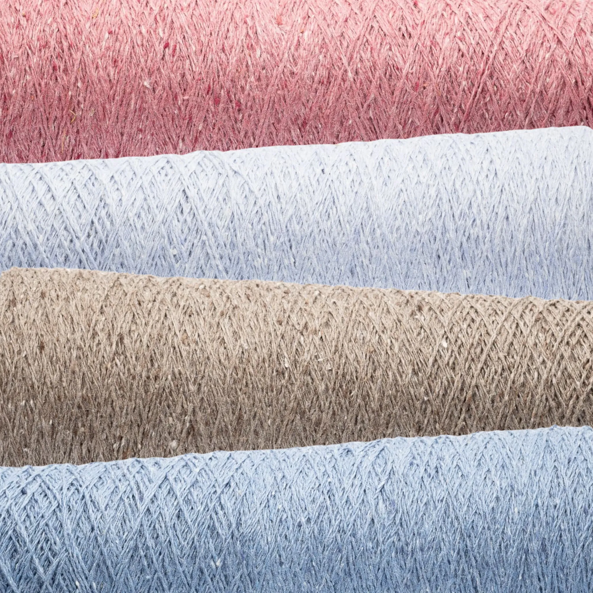 Organic Silk Noil Weaving Yarn Cone
