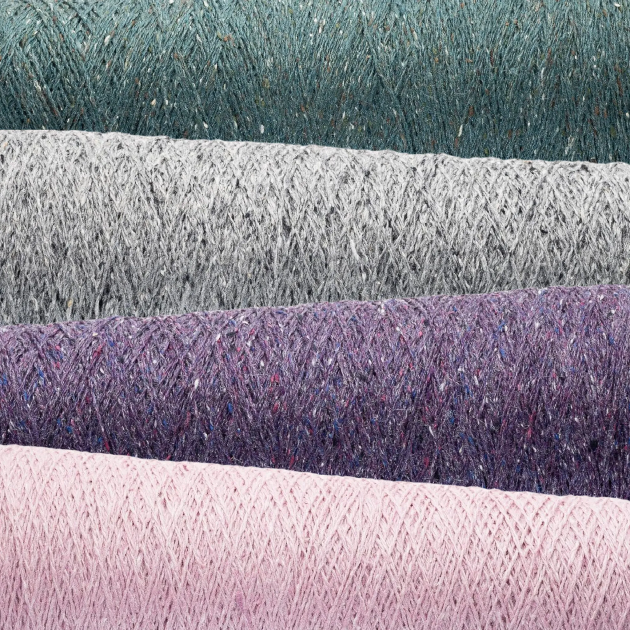 Organic Silk Noil Weaving Yarn Cone