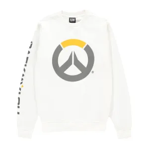 Overwatch Logo White Crewneck Sweatshirt