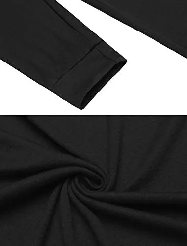 Pacinoble Men's Ruffle Cardigan in Black