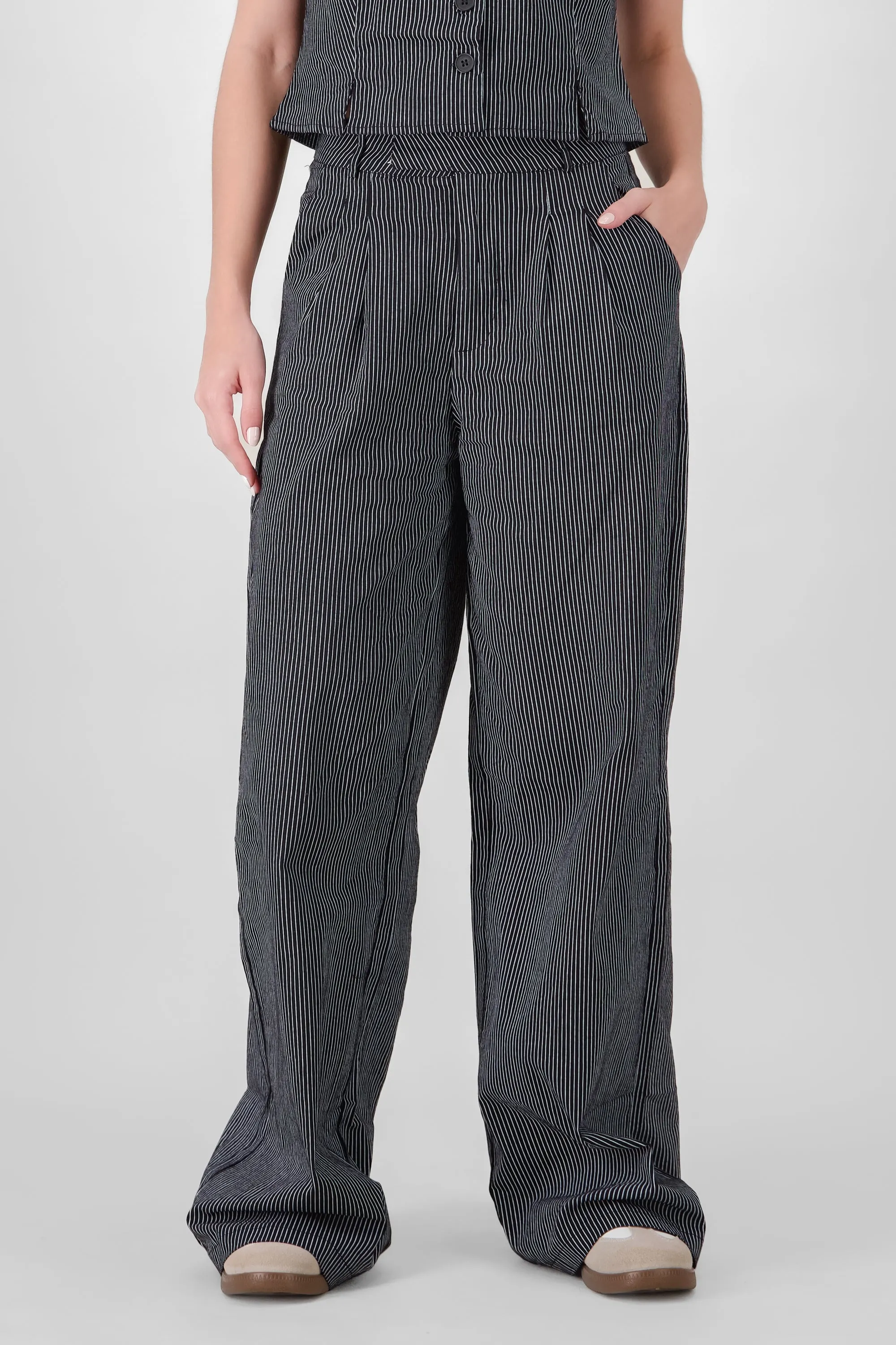 Pantalon sastre rayas