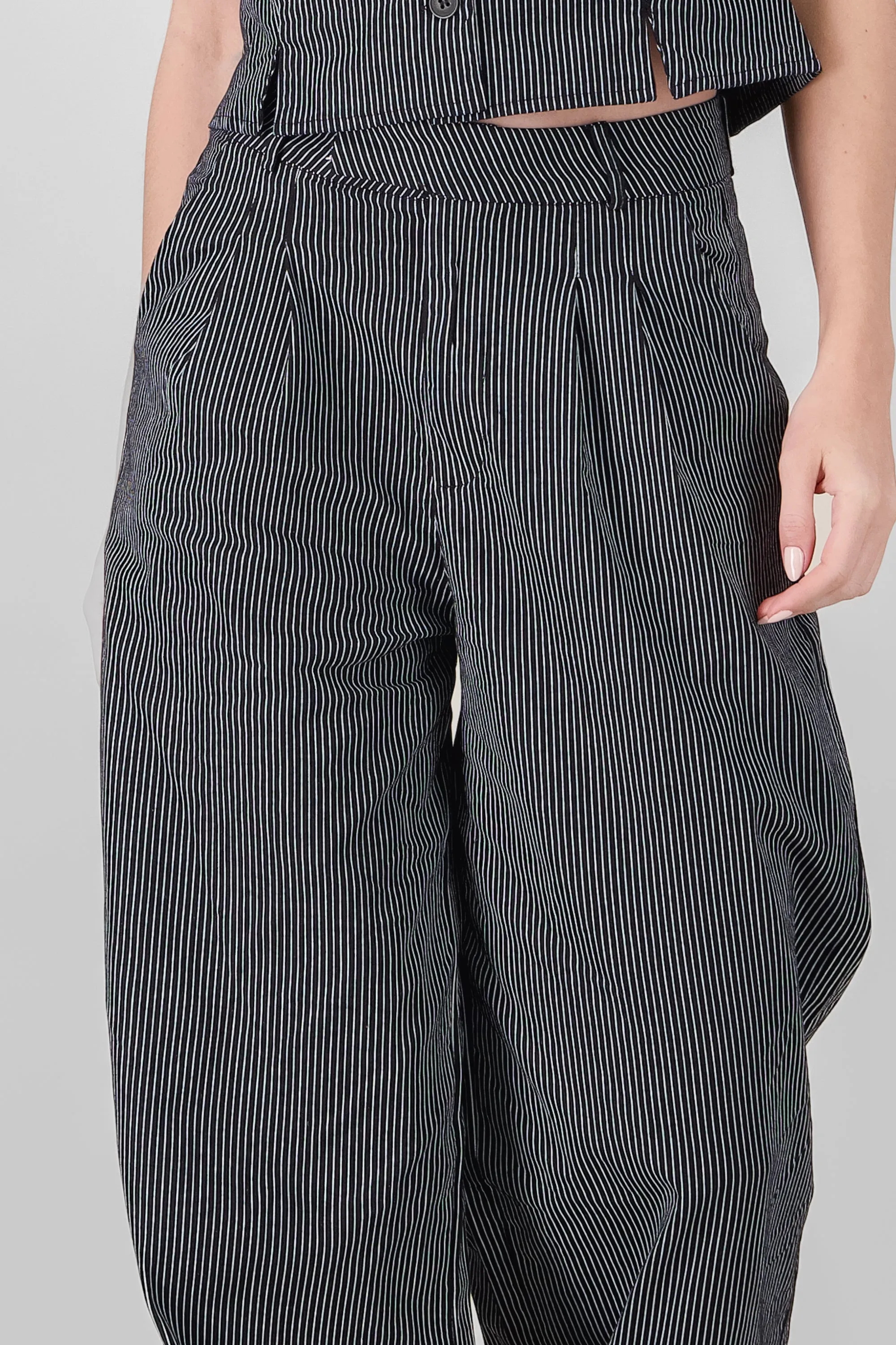 Pantalon sastre rayas