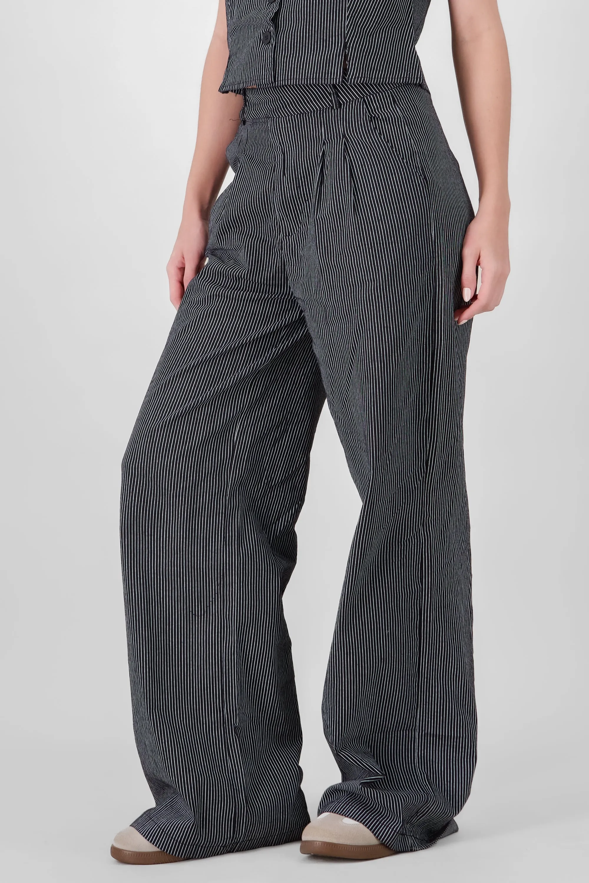 Pantalon sastre rayas