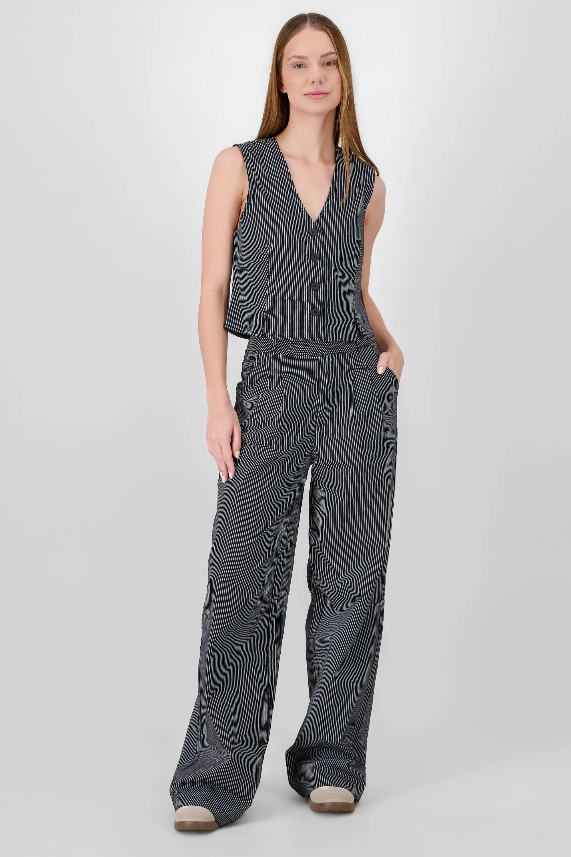 Pantalon sastre rayas