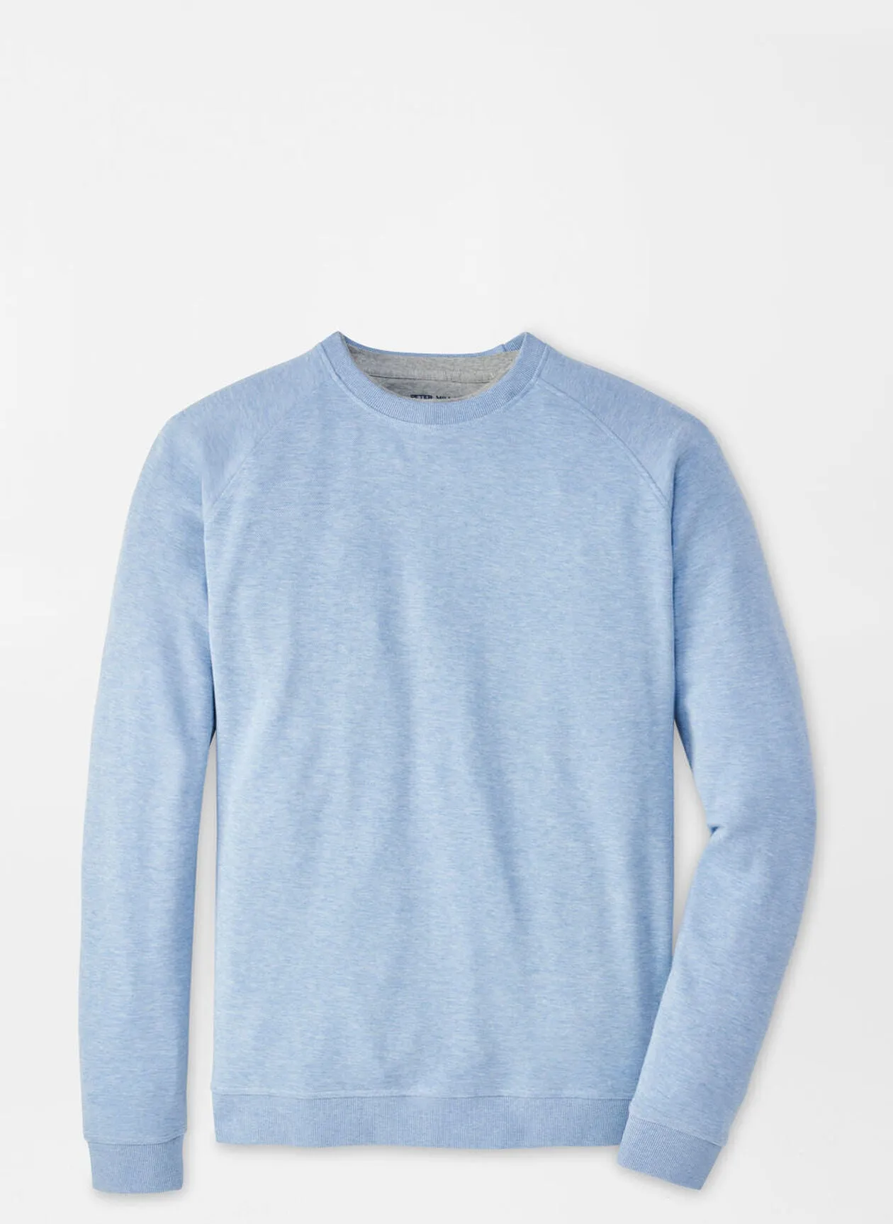 Peter Millar Mens Classic Fit Crown Comfort Knit Crew - COTTAGE BLUE