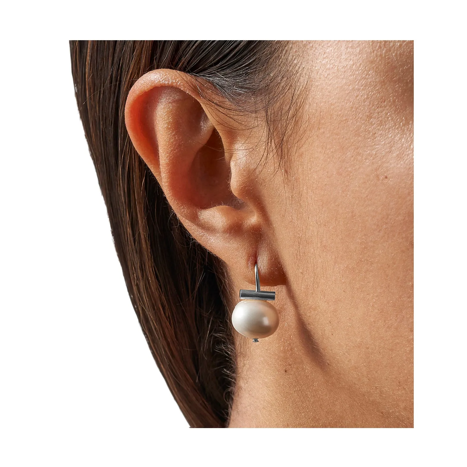 Petite   Sweet Pebble Pearls~ Baby Sterling Silver