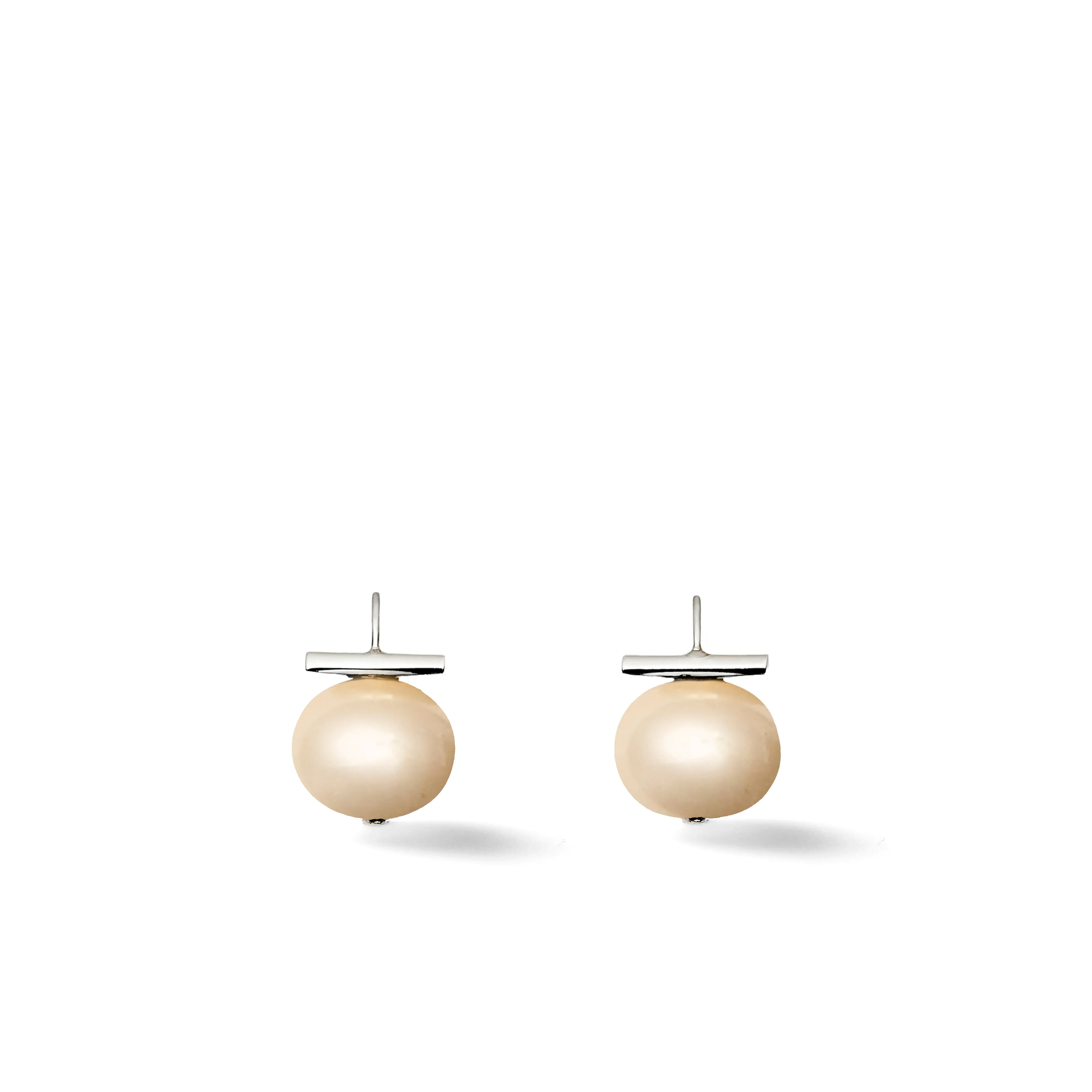 Petite   Sweet Pebble Pearls~ Baby Sterling Silver