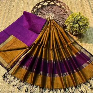 Pink & Yellow  Maheshwari salwar suit