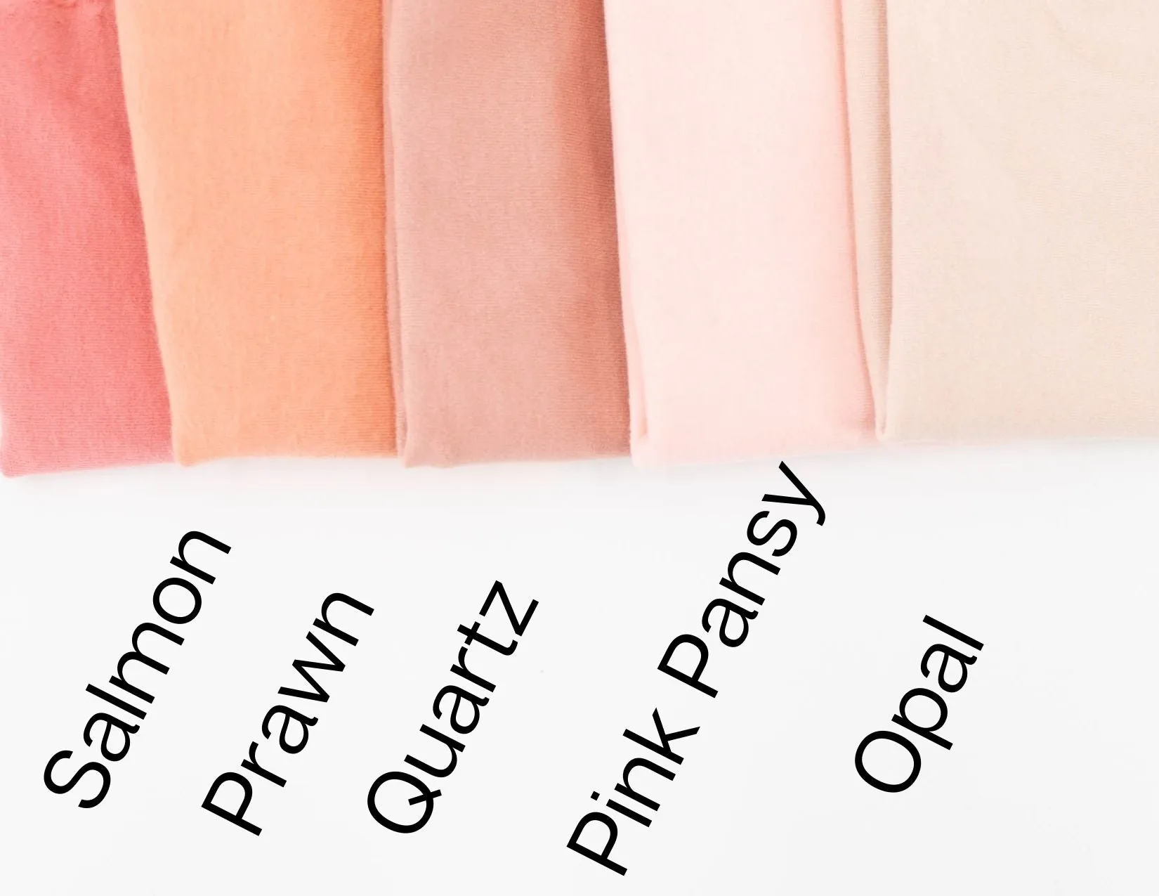 Prawn - Lush Double Brushed Interlock - 1/2 Metre