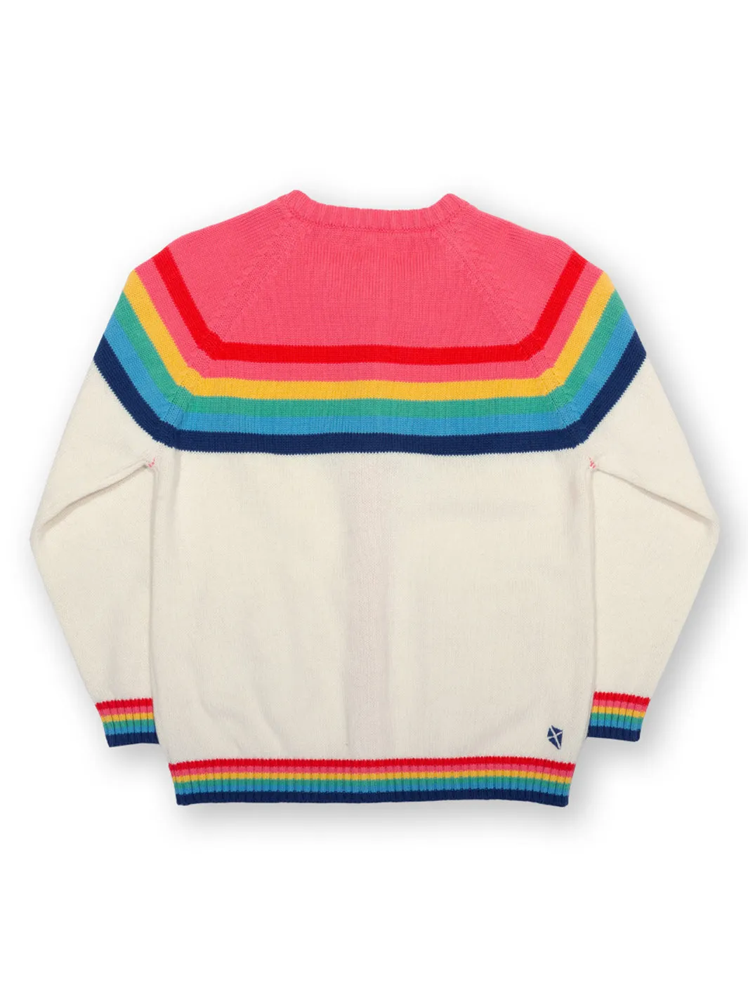Rainbow cardi