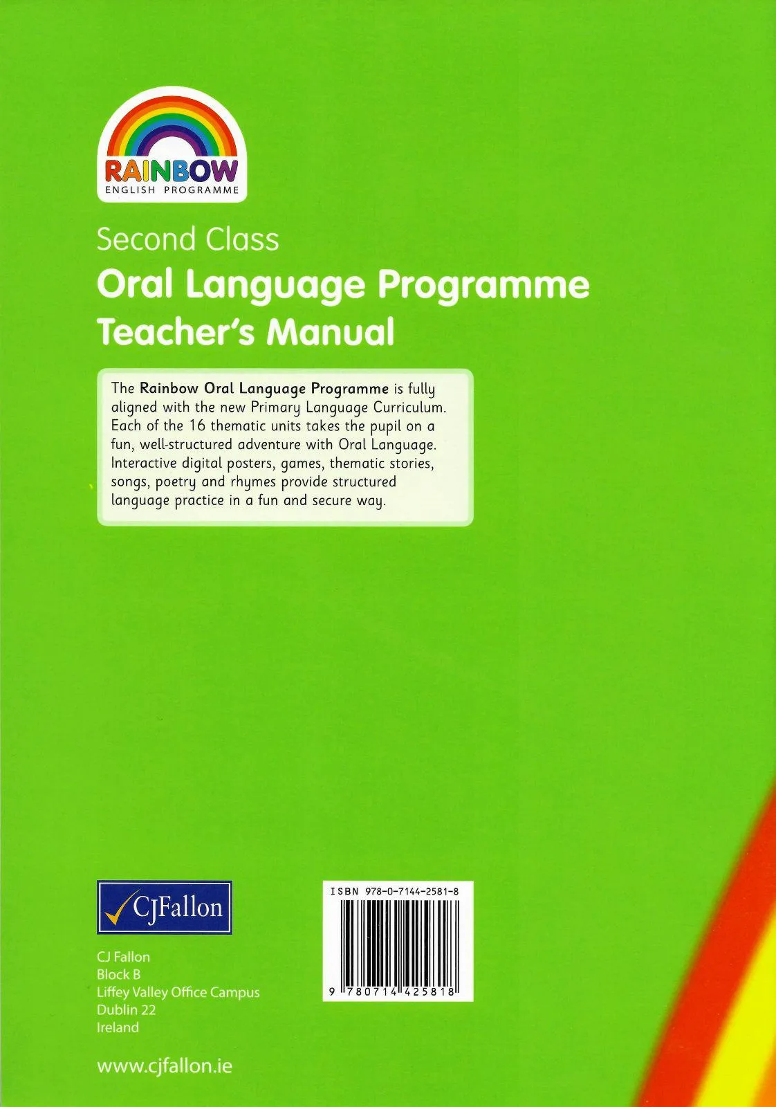 Rainbow - Oral Language Programme - Second Class - Teacher's Manual (Stage 2)