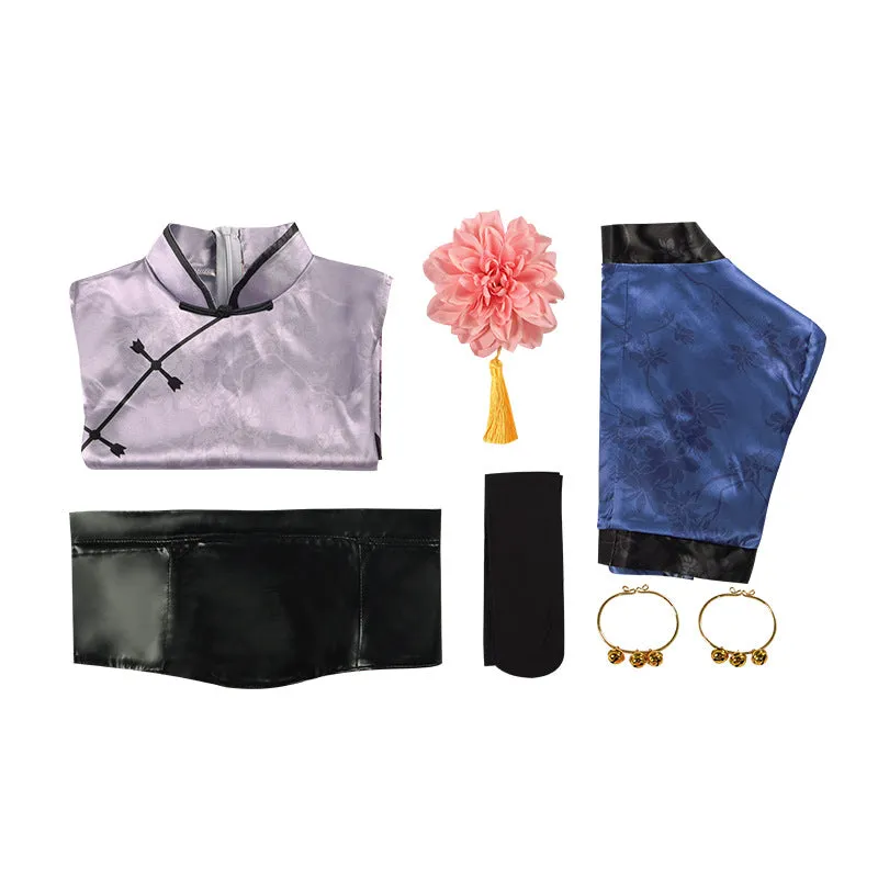 Ran Mao Cosplay Costume Halloween Dess