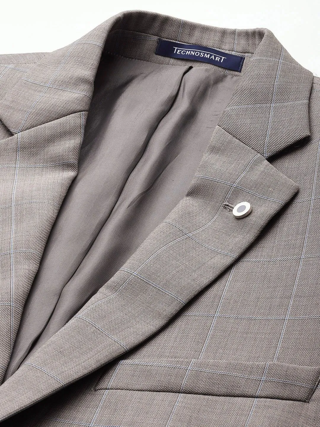 Raymond Checked Contemporary Fit 2-Peice Formal Suits