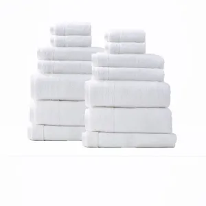 Renee Taylor Aireys 650 GSM Zero Twist 14 Piece Snow