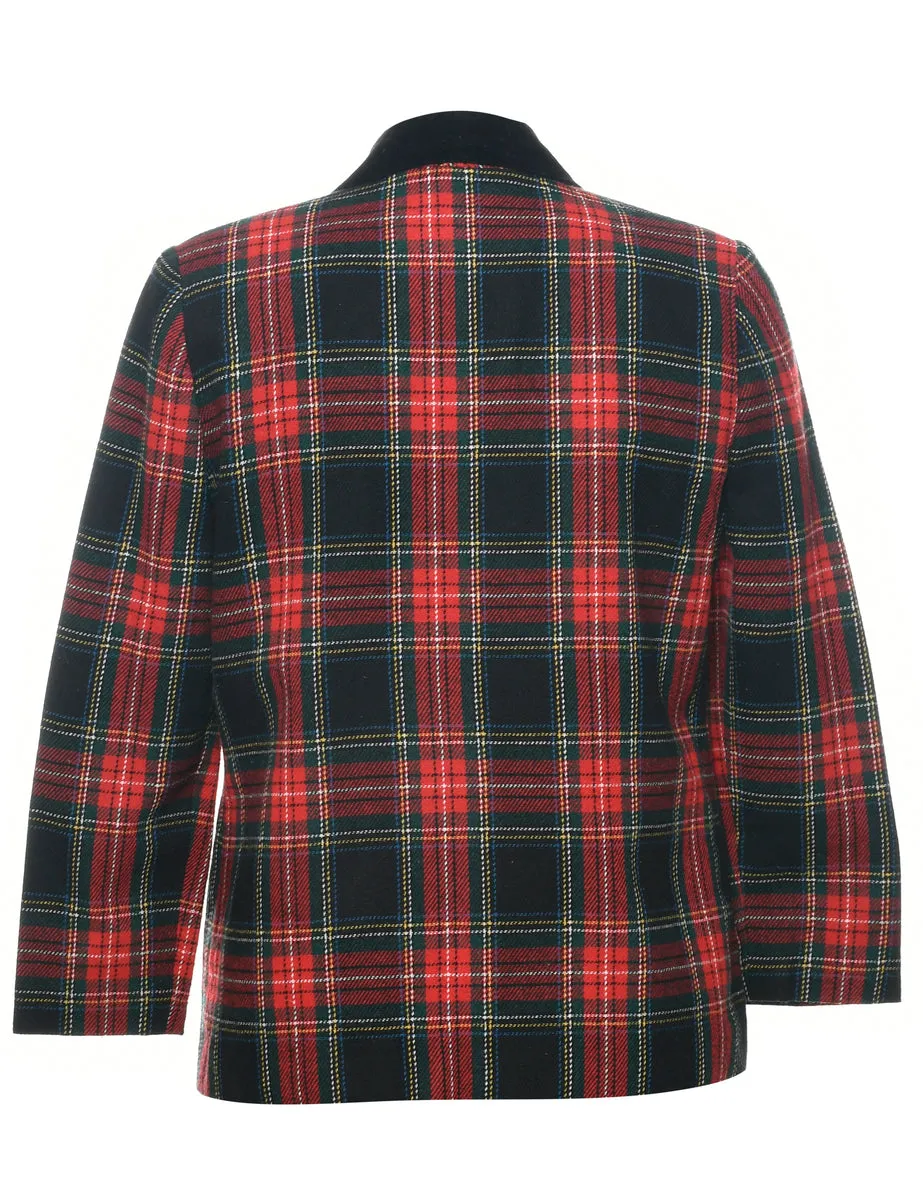 Sag Harbor Checked  Blazer - M