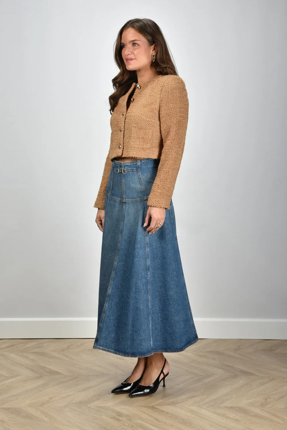 Sage & Ivy jack Nikita malia tweed camel