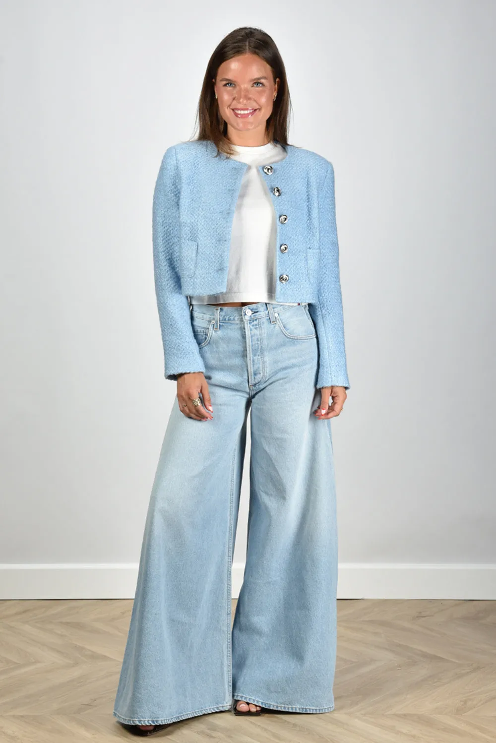 Sage & Ivy jack Nikita malia tweed jeansblue